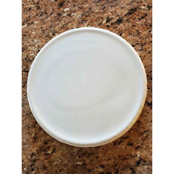 Corning Ware  French White 10"  Round Quiche or Dessert Dish - Picture 7 of 7